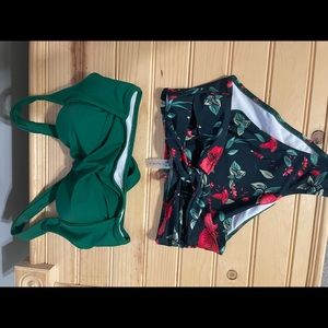 Cupshe floral 2 piece